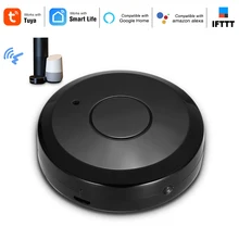 Tuya WiFi IR пульт дистанционного управления ИК-концентратор умный дом Голосовое управление для Alexa Google Home One для всех Infrare WiFi Пульт дистанционного управления Лер Tuya WiFi IR пульт дистанционного управления ИК-концентратор умный дом Голосовое управление для Alexa Google Home One для всех Infrare WiFi Пульт дистанционного управления Лер