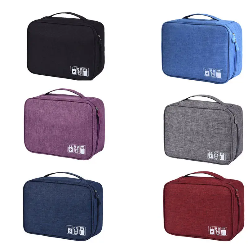  Multi-Function Digital Package Electronic Storage Bag Data Cable Storage handbag women's bag bolsa feminina sac a main 40MA2707