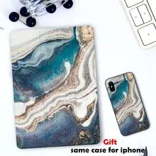 Мрамор Чехол-книжка на магнитной застежке чехол Чехол для iPad Pro 9,7 Air 10,5 11 10,2 12,9 мини-платье на возраст 2, 3, 4, 5, планшетный чехол для iPad 9,7