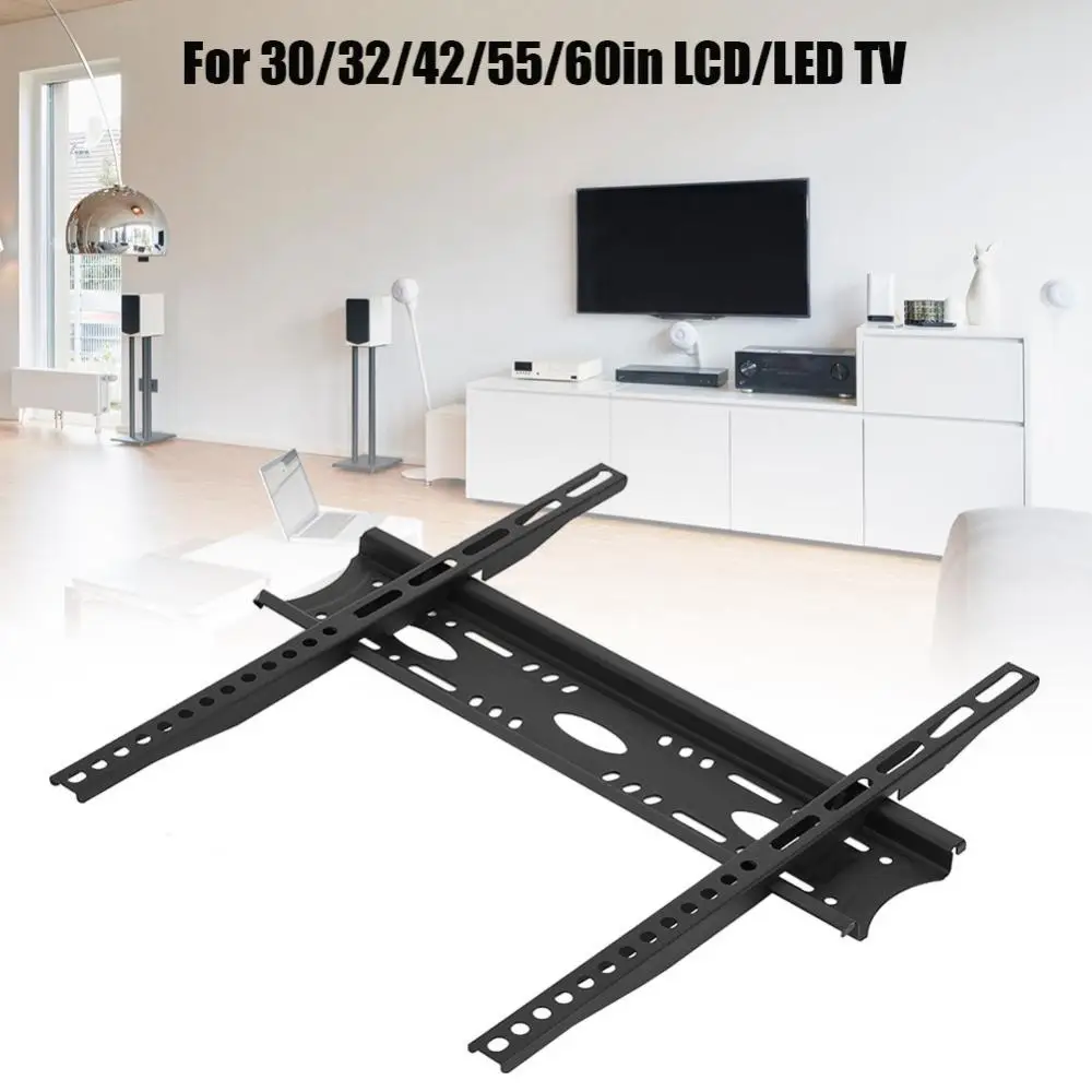 

Solid 50KG Loading TV Wall Mount Bracket No Falling 30/32/42/55/60in LCD/LED TV Wall TV Mount Overseas S