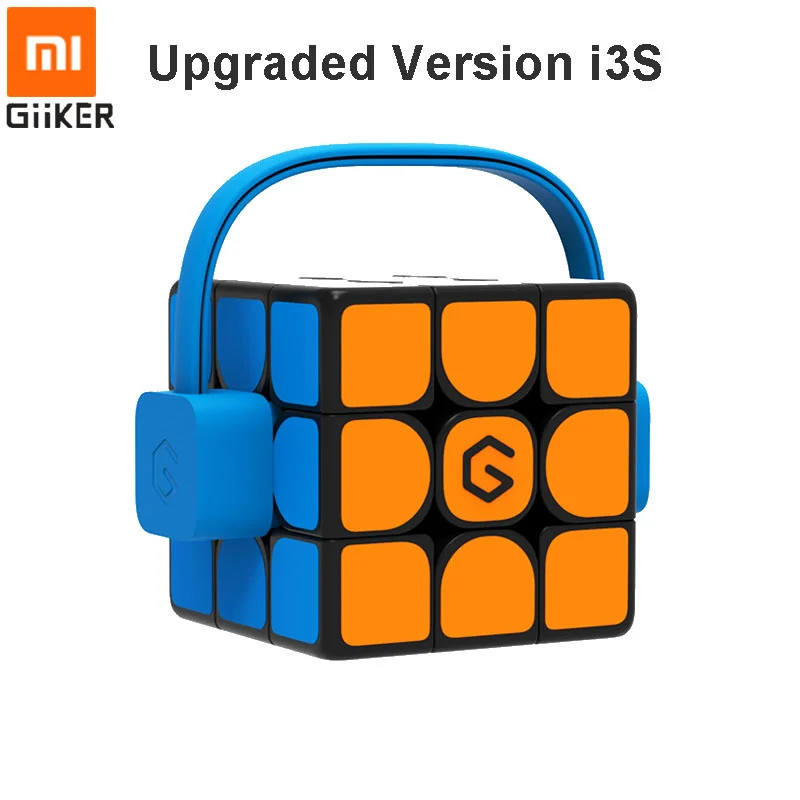 

Xiaomi Giiker Smart Magic Cube Professional Trick I3 I3S Bluetooth Connection App Synchronization Sensing Toy Rube 333 Xiomi Mi