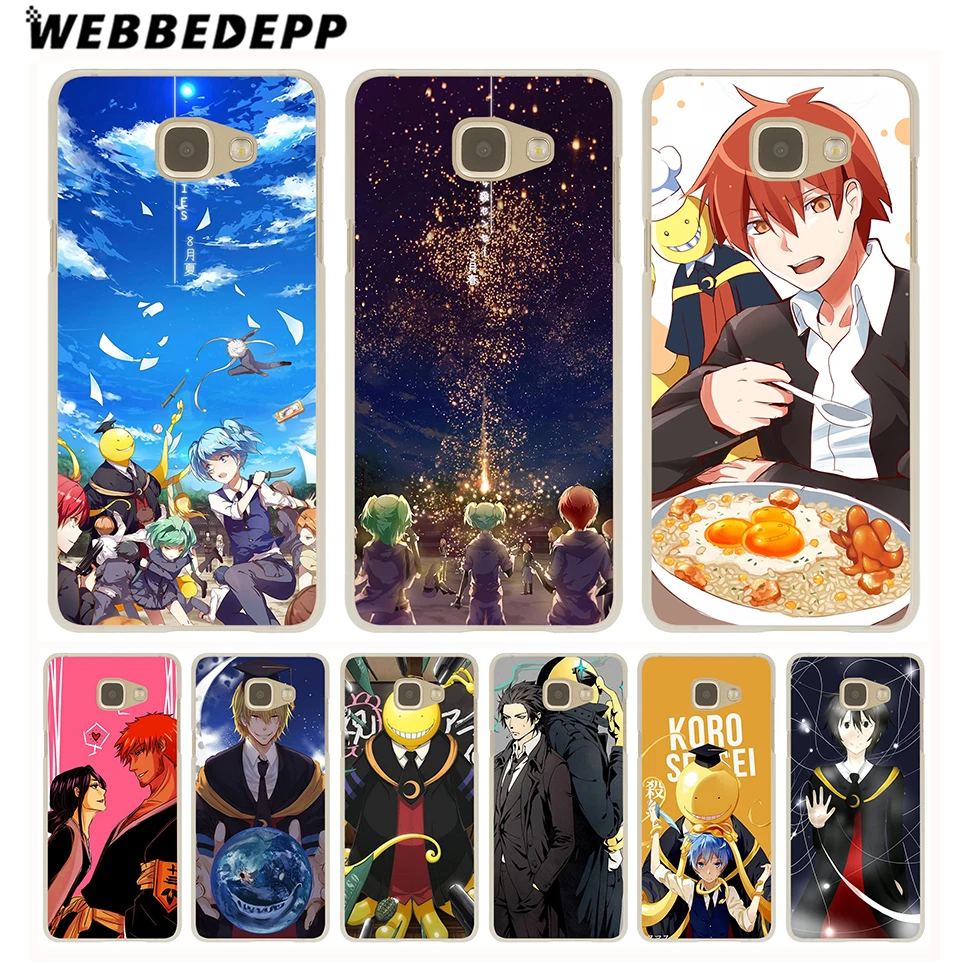 

WEBBEDEPP Koro sensei ansatsu kyoshitsu Hard Case for Galaxy A3 A5 A7 A8 A9 2016 2017 2018 A6 A8 Plus 2018 Note 10 Plus 8 9
