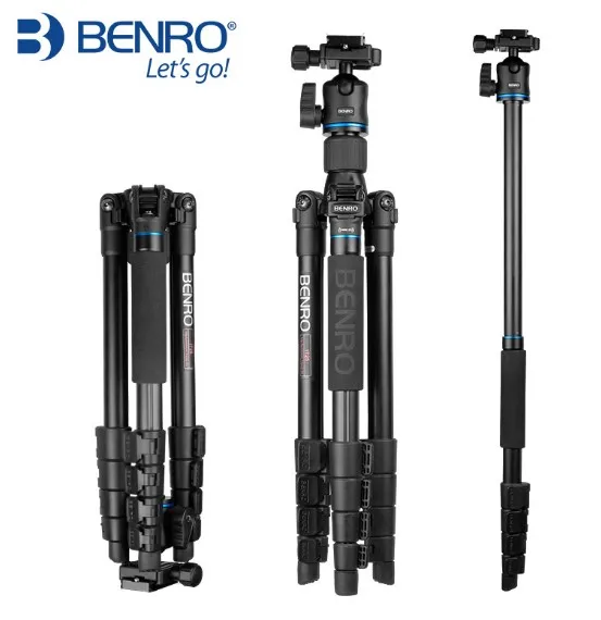  Benro IT15 IT25 Kit Tripod Viaggio in aluminium head sphere