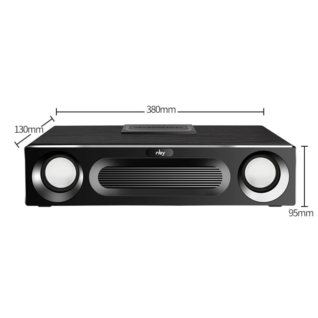 

Bluetooth Mini Speakers Wireless Wooden Box Speakers Outdoor Mini Computer Audio AUX USB Subwoofer Card Multifunction Speakers