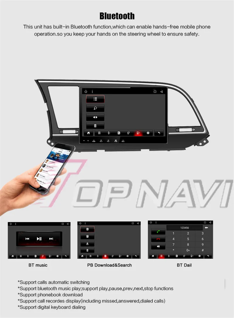 car stereo ammp lifier For Hyundai Elantra 2016
