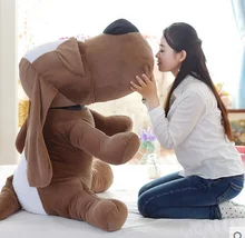 big plush big nose and big ears dog toy huge dog doll gift about 160cm