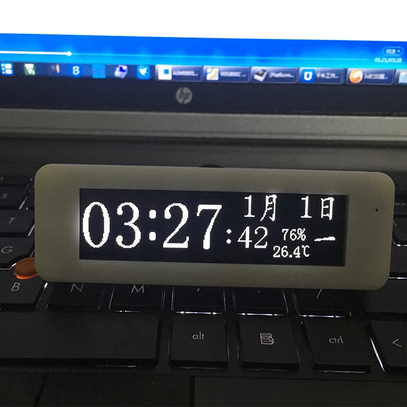 

3.12 Inch OLED Music Spectrum Display Car Voice Control DIY VU Meter Amplifier Microphone Headphone Audio Input 8 Display Effect