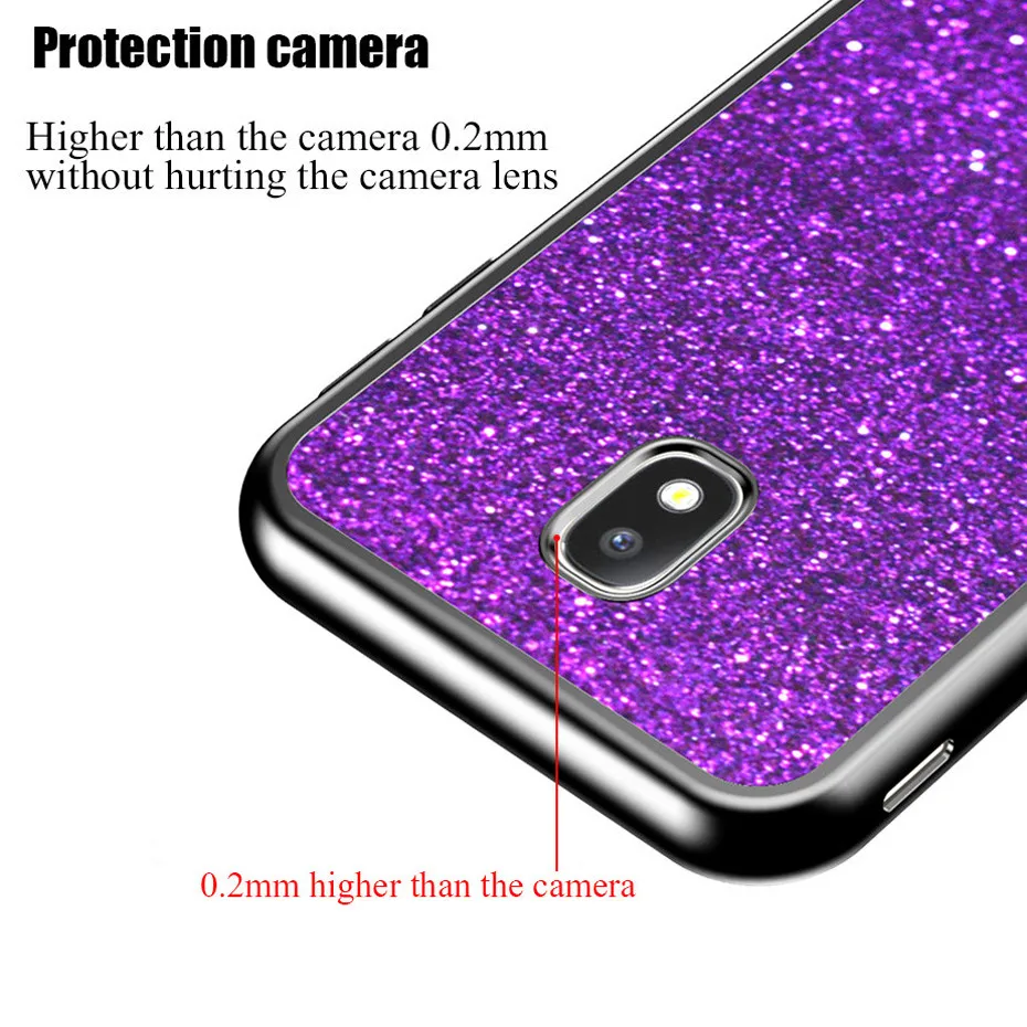 DAGUDON чехол для Samsung Galaxy S9 S5 S3 J2 J3 J5 J7 A3 A5 A8 2018 2017 grand Prime 2016 блестящие мягкие