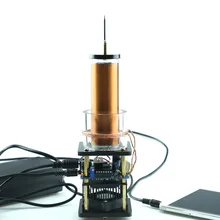 Высокая Мощность маленький интегрированный pll гнтц состояние музыка Тесла катушки, готовые, искусственный L ightning, Тесла, arc петь