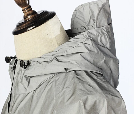 Aolamegs мужская куртка камуфляжная ветровка Светоотражающая водонепроницаемая куртка в стиле хип-хоп верхняя одежда с капюшоном пальто большой размер S-4XL