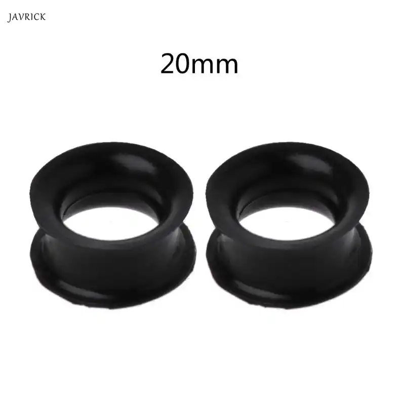 Double flared sillín túnel muy fácil ultraweiches silicona flexible acrílico Plug