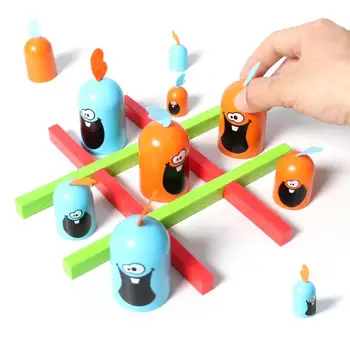 

Gobblet Gobblers Chess Board Game Line up Family Parent-Child Party Strategy Game Toy Children Puzzles Board Entertainment Toys