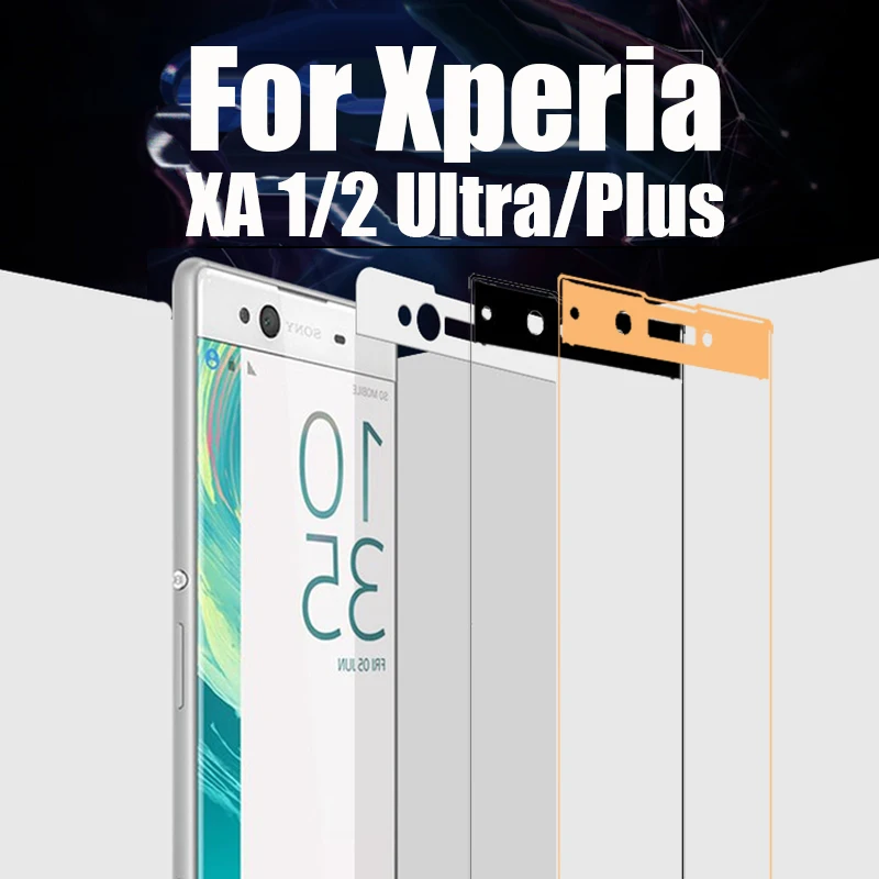 

Protective glass on the For sony xperia xa1 glass xa xa2 ultra plus screen protector tempered glas protection x a 1 2 xaultra 9h