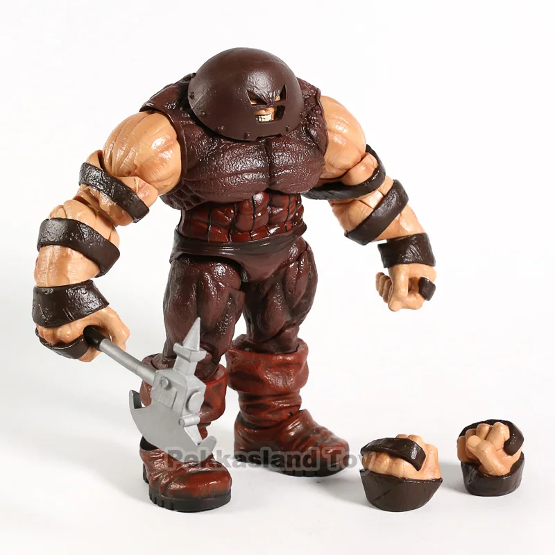 Figura de Ação Marvel Select X-men Cain Marko Juggernaut Pvc Collectible Modelo Brinquedo Brinquedos Figurais 2 Figuras de ação