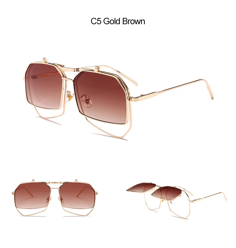 Square Folding sunglasses (17)