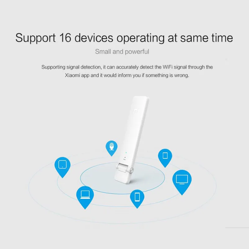 Оригинальный Xiaomi Wi Fi Mi Усилитель 2 беспроводной ретранслятор сетевой