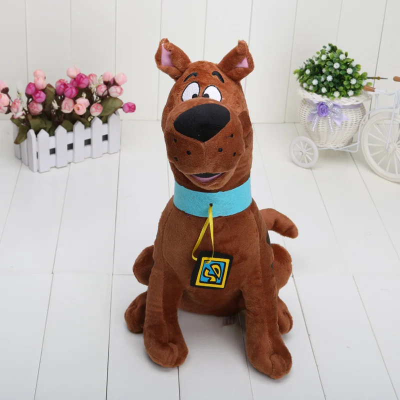 

13'' High Quality Soft Plush Cute Scooby Doo Dog Dolls Stuffed Toy New Wholesale and Retail