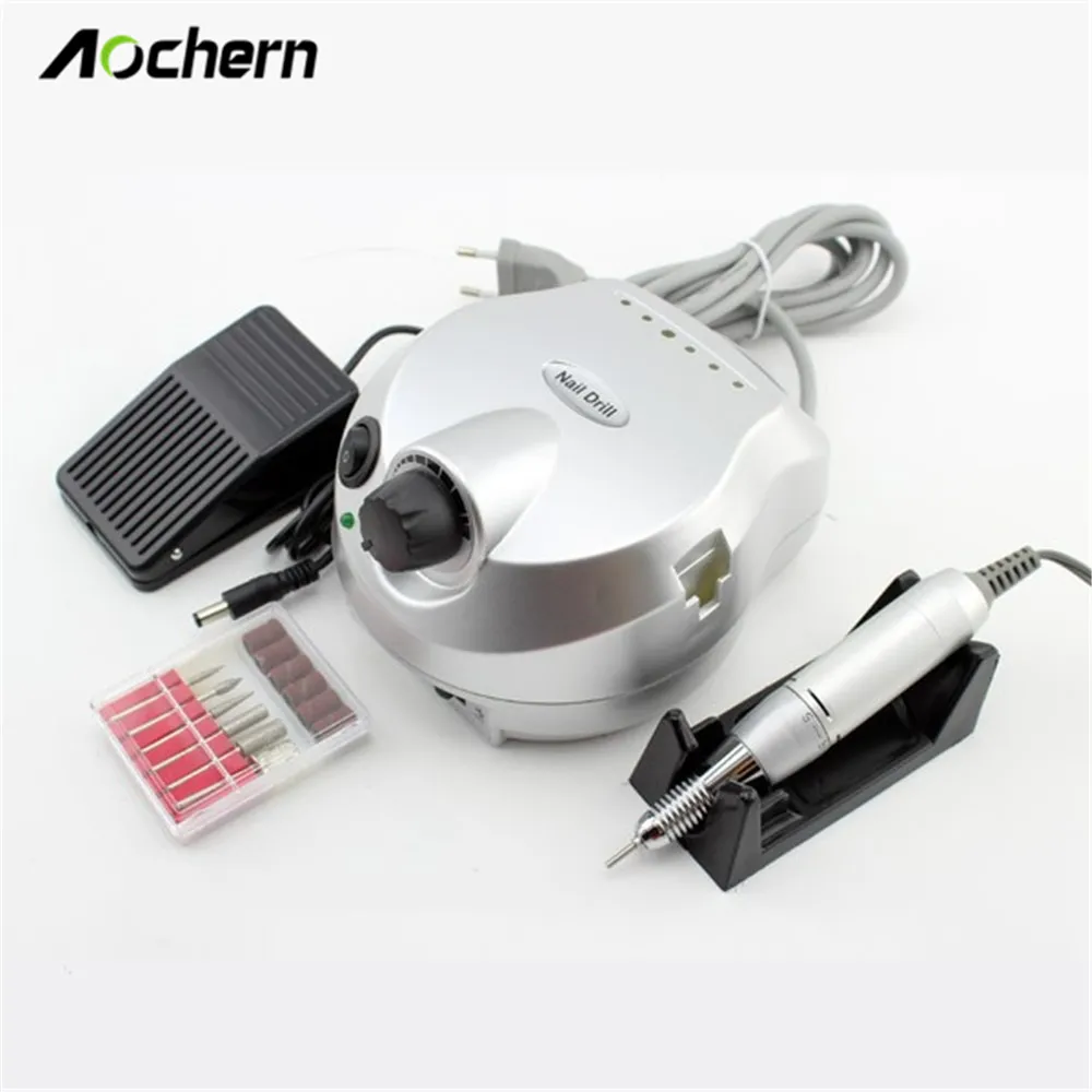 

Aochern Professional Electric Nail Drill Machine Manicure Kits File Drill Bits Sanding Band Accessory Nail Salon Nail ToolsC1001