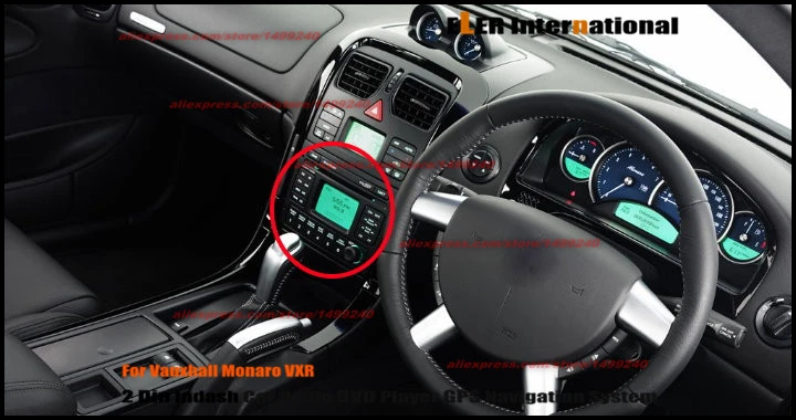 Clearance Liislee For Vauxhall Monaro VXR 2004~2007 Radio CD DVD Player GPS Navi Navigation System Double Din Car Audio Installation Set 2