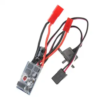 

Rc Car 10A Brushed Esc Two Way Motor Speed Controller No Brake For 1/16 1/18 1/24 Car Boat Tank F05427