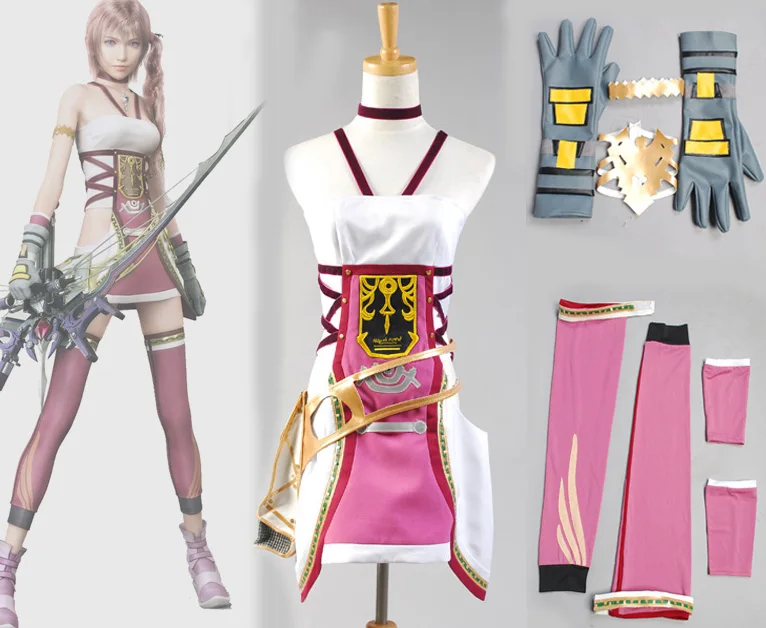 

FF XIII-2 FF 13-2 Serah Farron Cosplay Costume