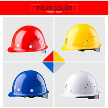 Рабочий защитный шлем ABS материал шлем Тип дышащий шлем