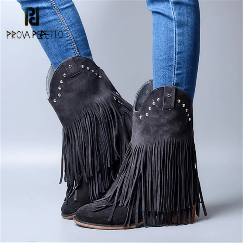 mid calf boots with chunky heel