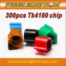 300 шт цвета 125 кГц TK4100 чип-карты footstags/голуби кольцо tag/куриная лапка метки RFID