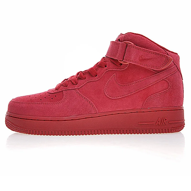 nike air force 1 mid men's red