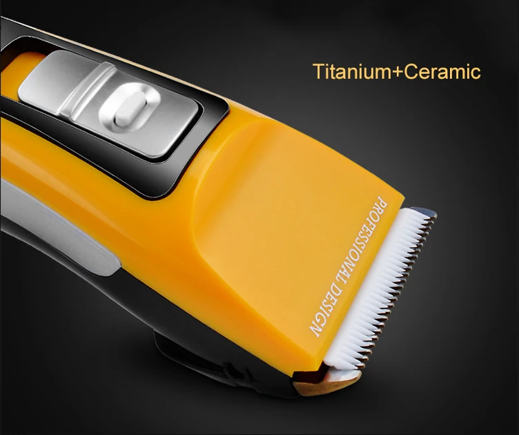 Светодиодный профессиональный триммер для волос, высококачественные электрические ножницы для парикмахеров, мощная машинка для стрижки волос, машинка для стрижки волос