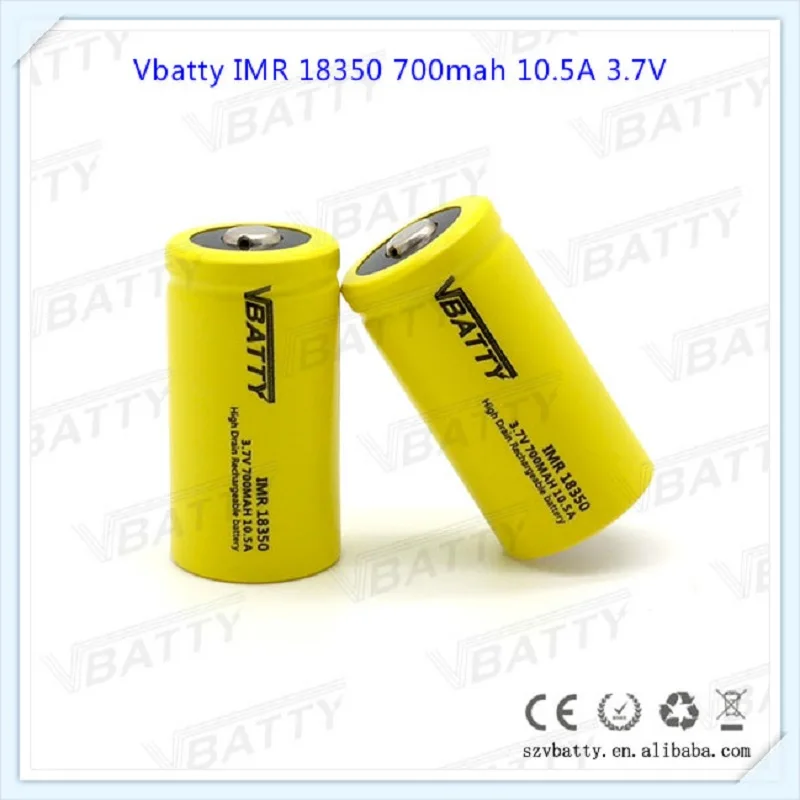 18350 700mah 3.7V 5