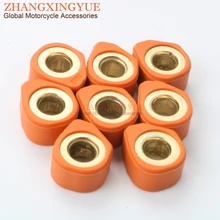 8PC Racing Quality Roller Weights 20x12mm 15.5g for KYMCO