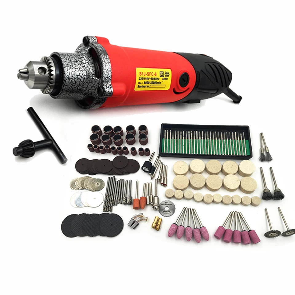 32000RPM 480W Mini Electric Grinder Die Grinder More Power Full Strong