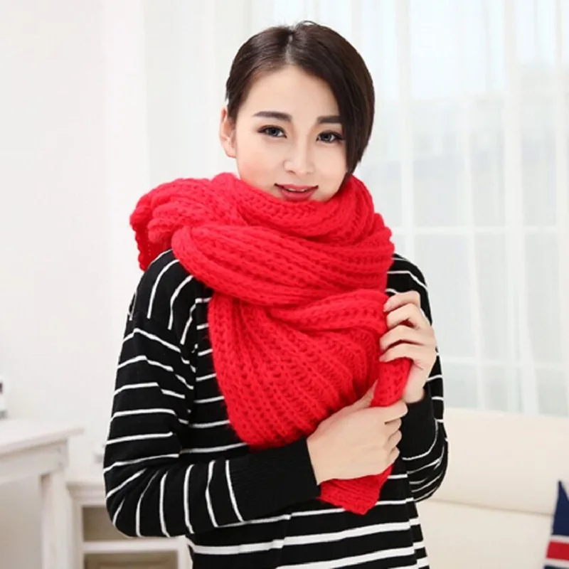 Boys Girls Kids Keep Warm Shawls Scarves Collar Thickening Winter Cute Scarf L