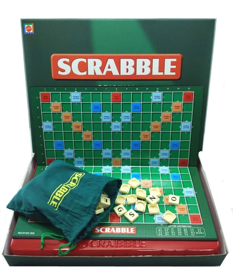 Игра scrabble утолщенная шахматная доска русская игра scrabble на русском/французском/арабском/английском шахматы игрушки для детей