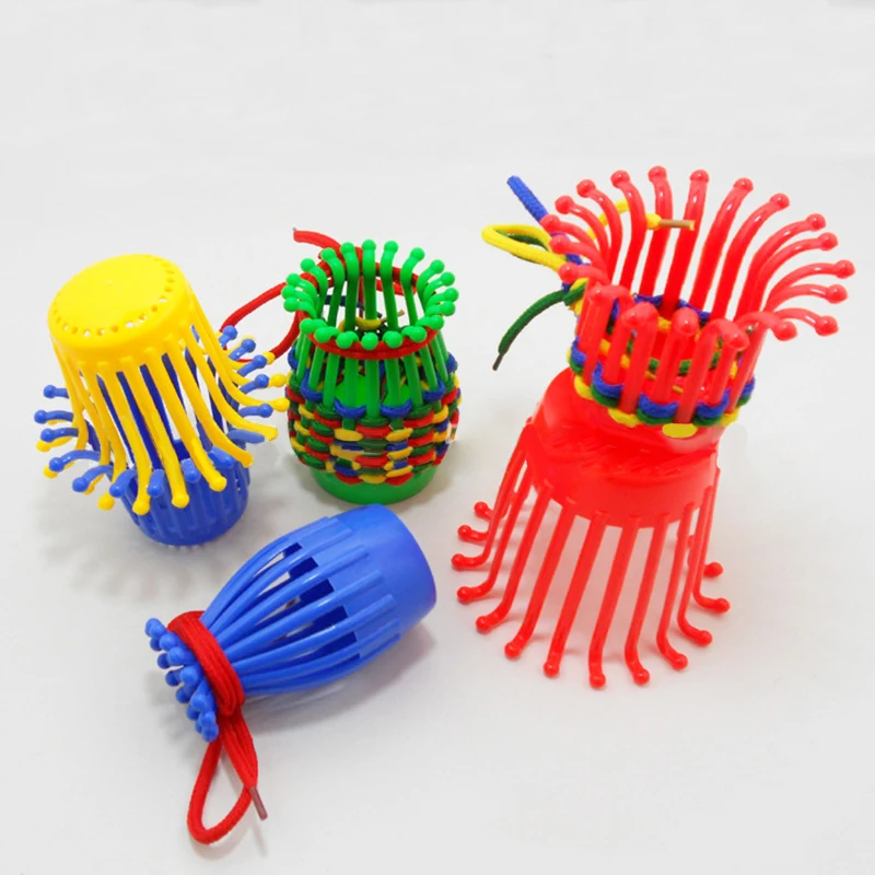 6 шт. Threading корзина детская игрушка шнуровка Пластик корзина Threading шнуровка образование игрушки инструмент