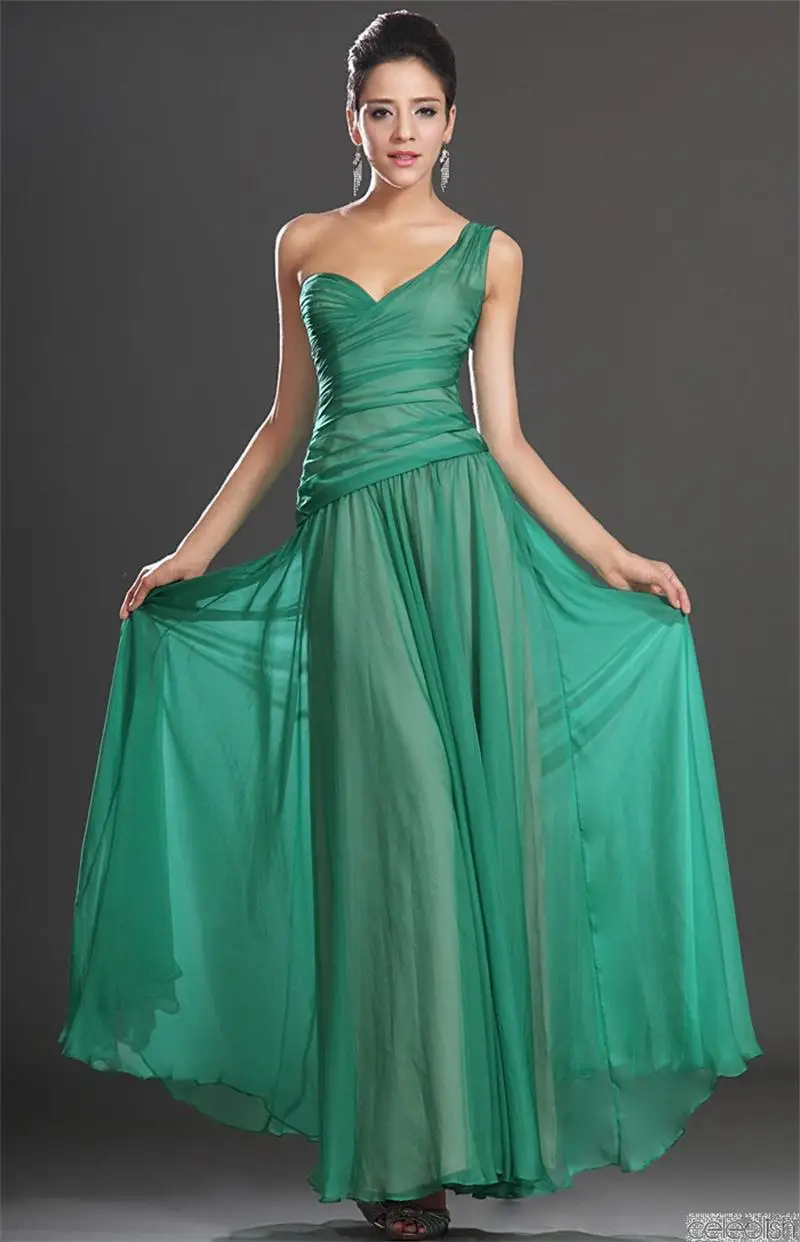 Paula Patton Green Evening Dress in Movie Mission Impossible ...