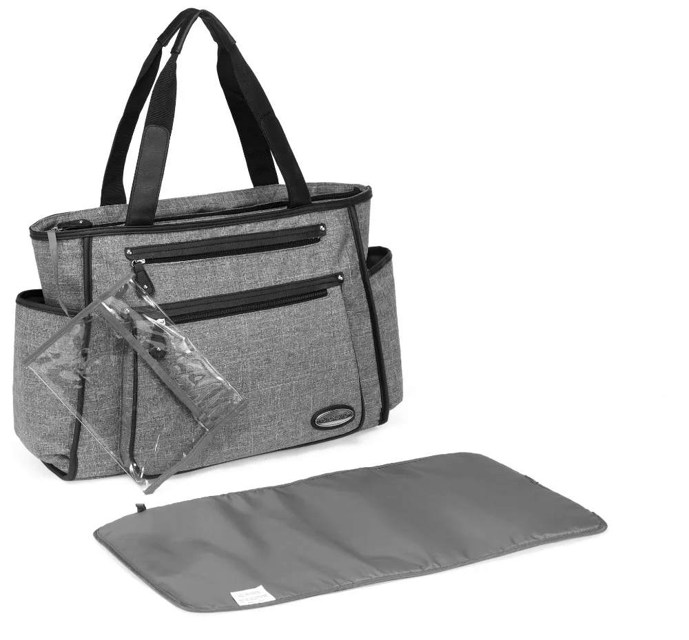 Цветная сумка-Органайзер в черно-белую полоску для детских подгузников, модная сумка для мам, сумка-мессенджер для путешествий, сумки для подгузников