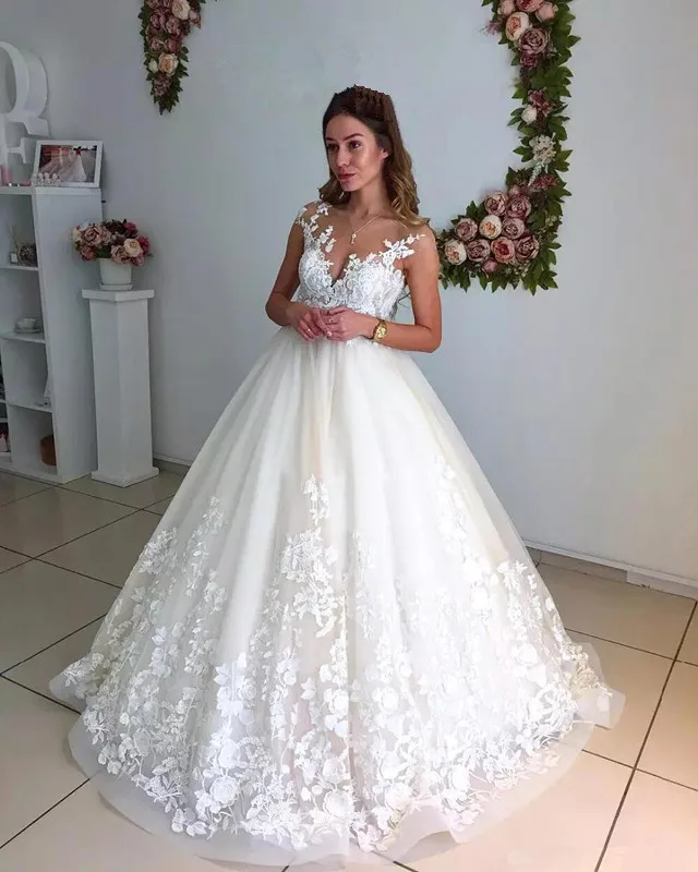 2018-elegant-lace-sheer-neck-a-line-wedding_