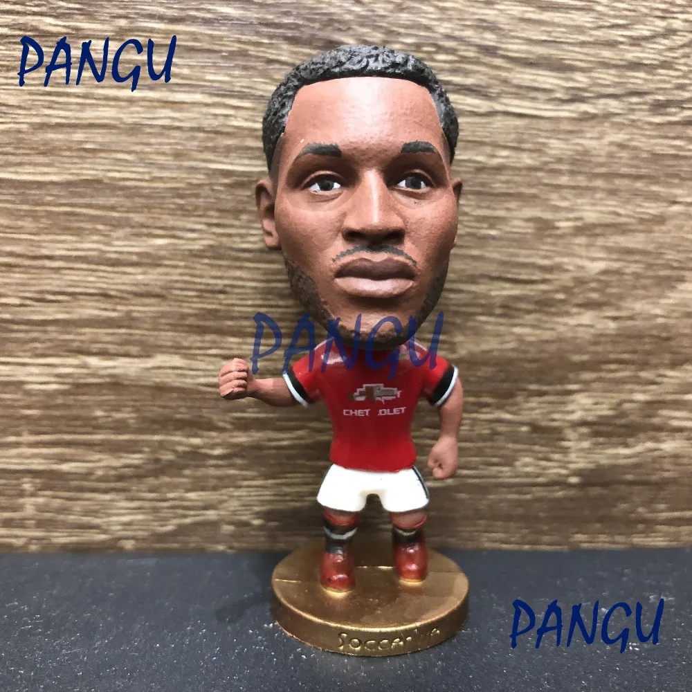 Soccerwe dolls figurine Sports stars Lukaku #9 2017-2018 Movable joints resin model toy action figure collectible gift