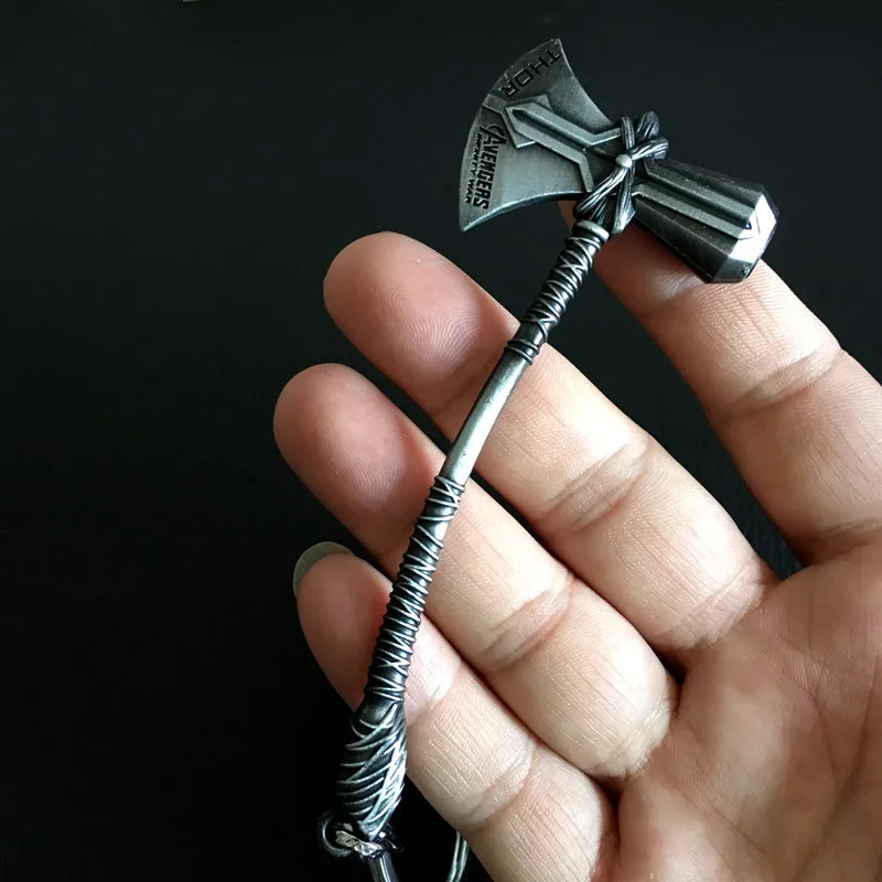 

Key Finder Iron Man Keyring Jewelry Accessories Avengers 4 Keychain marve l Thor Axe Hammer mjolnir Infinity War The Dark World
