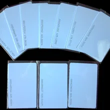 50 шт./лот 125 кГц EM4100 карты TK4100 RFID карты бесконтактная смарт-карта из ПВХ карты доступа Управление посещаемость времени