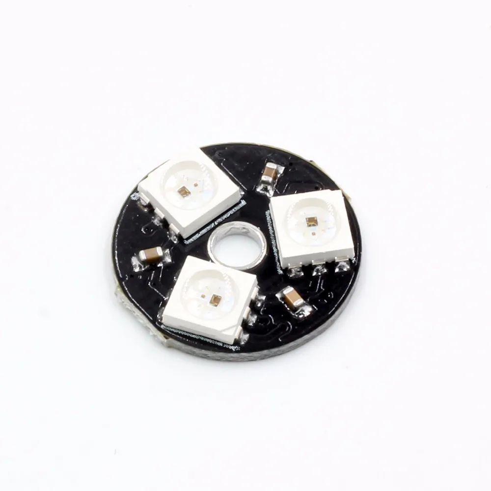 WS2812 3Bit 5V 5050 RGB LED Lamp Panel Board Round for Arduino 