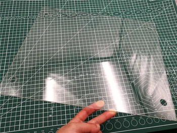 

Large Printing Size Glass plate 310x370x3mm borosilicate glass heated bed With Screw Holes For Tornado 3D Printer