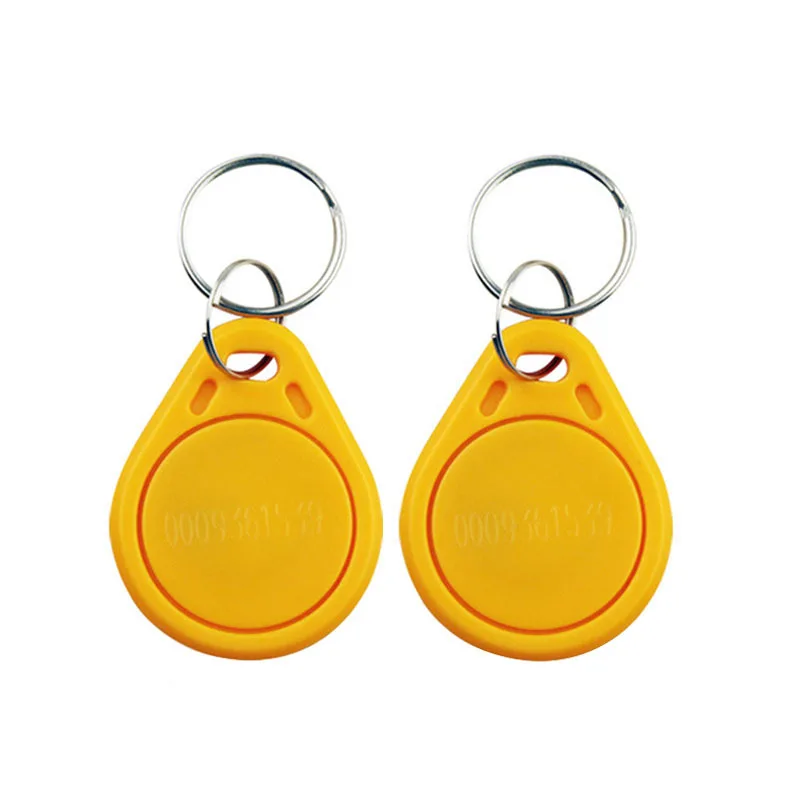 100 шт. 125 кГц Rfid ID бирка в виде брелка для ключей брелки брелок кольцо маркер TK4100