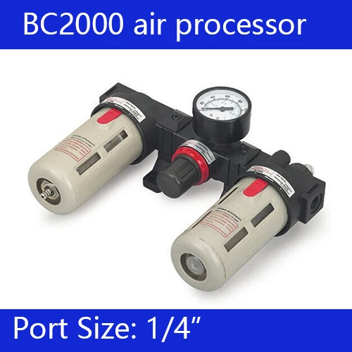 

1/4'' Size Air Filter Combination BC2000 Three-unit FRL Combination