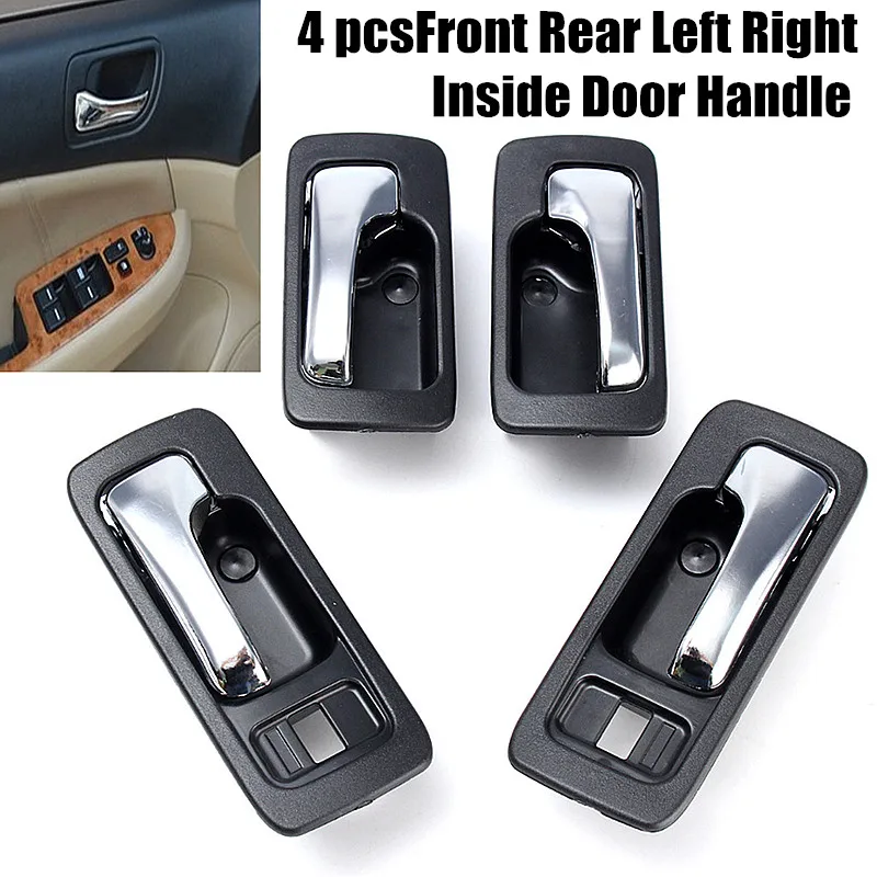 Us 11 61 8 Off 4pcs Front Rear Left Right Inside Door Handle Set Fit For Honda Accord 1990 1991 1992 1993 In Interior Door Handles From Automobiles