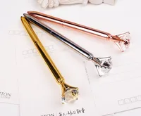 Caneta esferográfica de diamante cristal diversas cores - Imagem 4