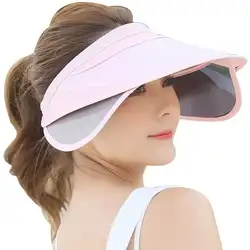 2017 летняя мода большой Sandbeach девушка круглый женщин леди мужские солнцезащитный крем Anti UV шляпа от солнца шлем Повседневная Свежий цвет