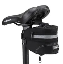 New Outdoor Cycling Back Seat Bags MTB Mountain Bike Bag For Bicycle Basket Accessories Saddle Tail Pouch Package Black-13015